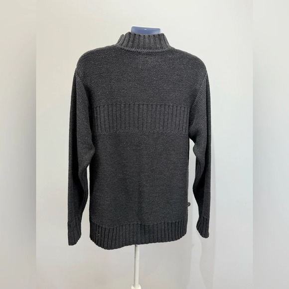 PACO RABANNE SPORT Men’s Y2K gray mock neck sweater size XL. - Picture 9 of 14